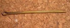 #00600 split cotter pin of brass.